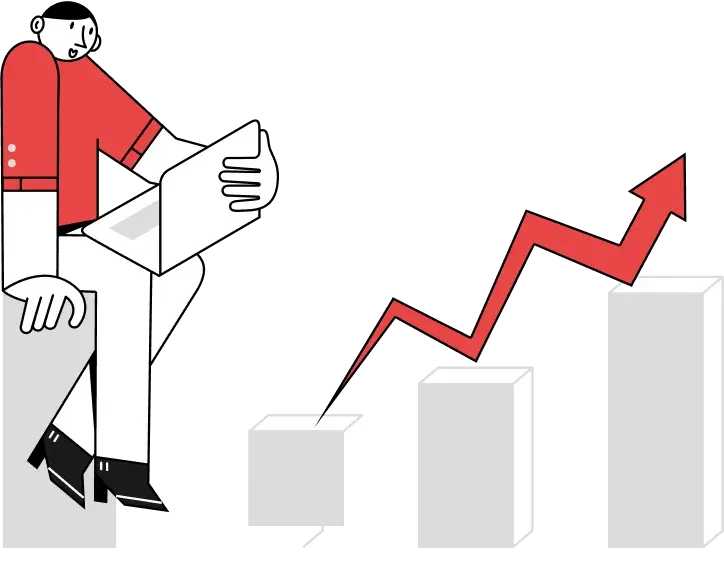 Professional packing and moving service illustration